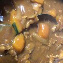 かぼちゃのフライパンカレー